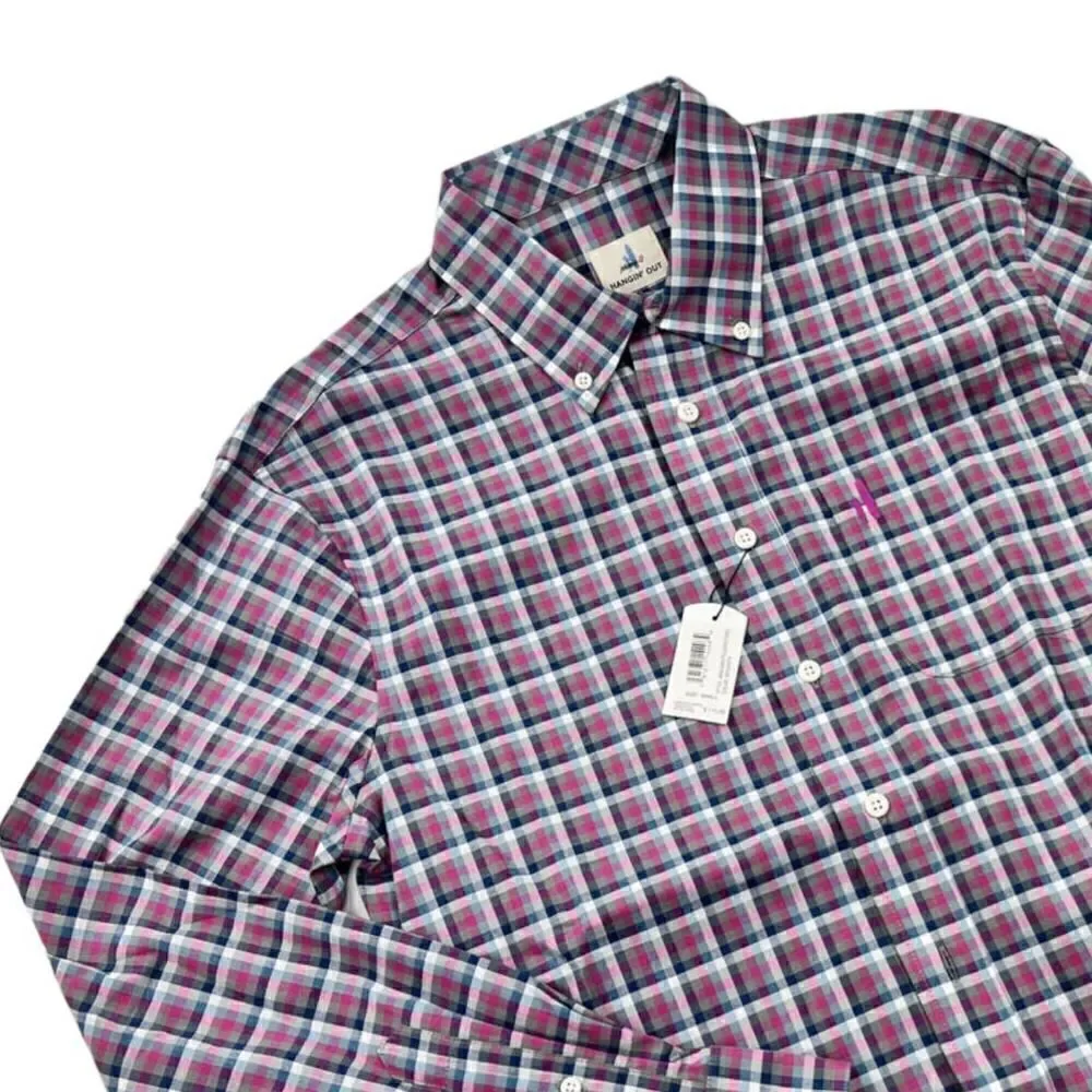 $115 New Johnnie-O Men S Classic Shirt Long Sleeve Casual Button Down Multicolor - Picture 5 of 7